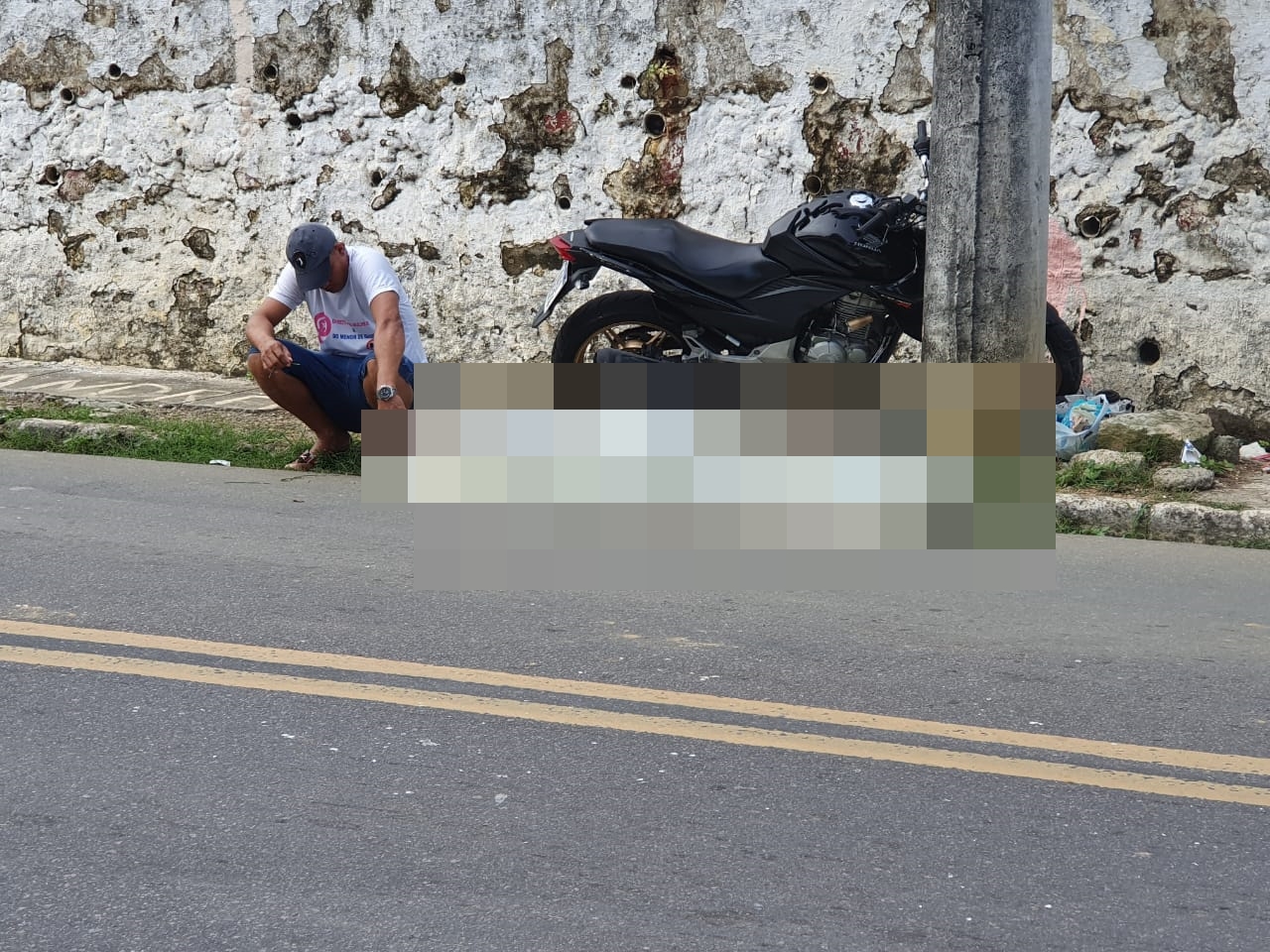 Vigilante morre após colidir em poste no Morro da Liberdade