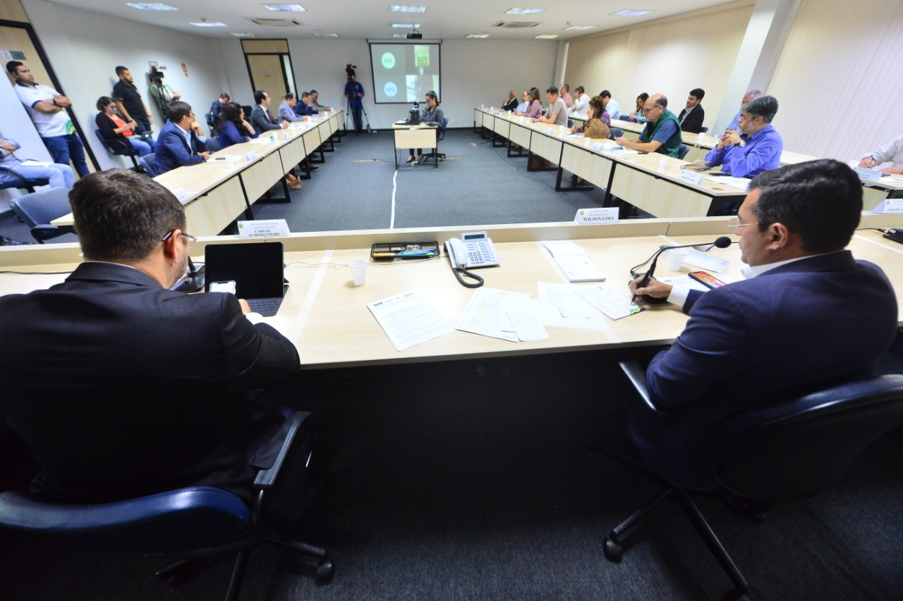 Representantes do comércio e indústria e governador Wilson Lima estreitam diálogo sobre atividade econômica