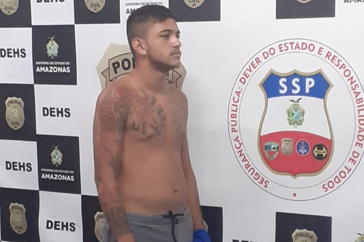 Vulgo ’Loirinho’ é preso por matar bêbado em Manaus