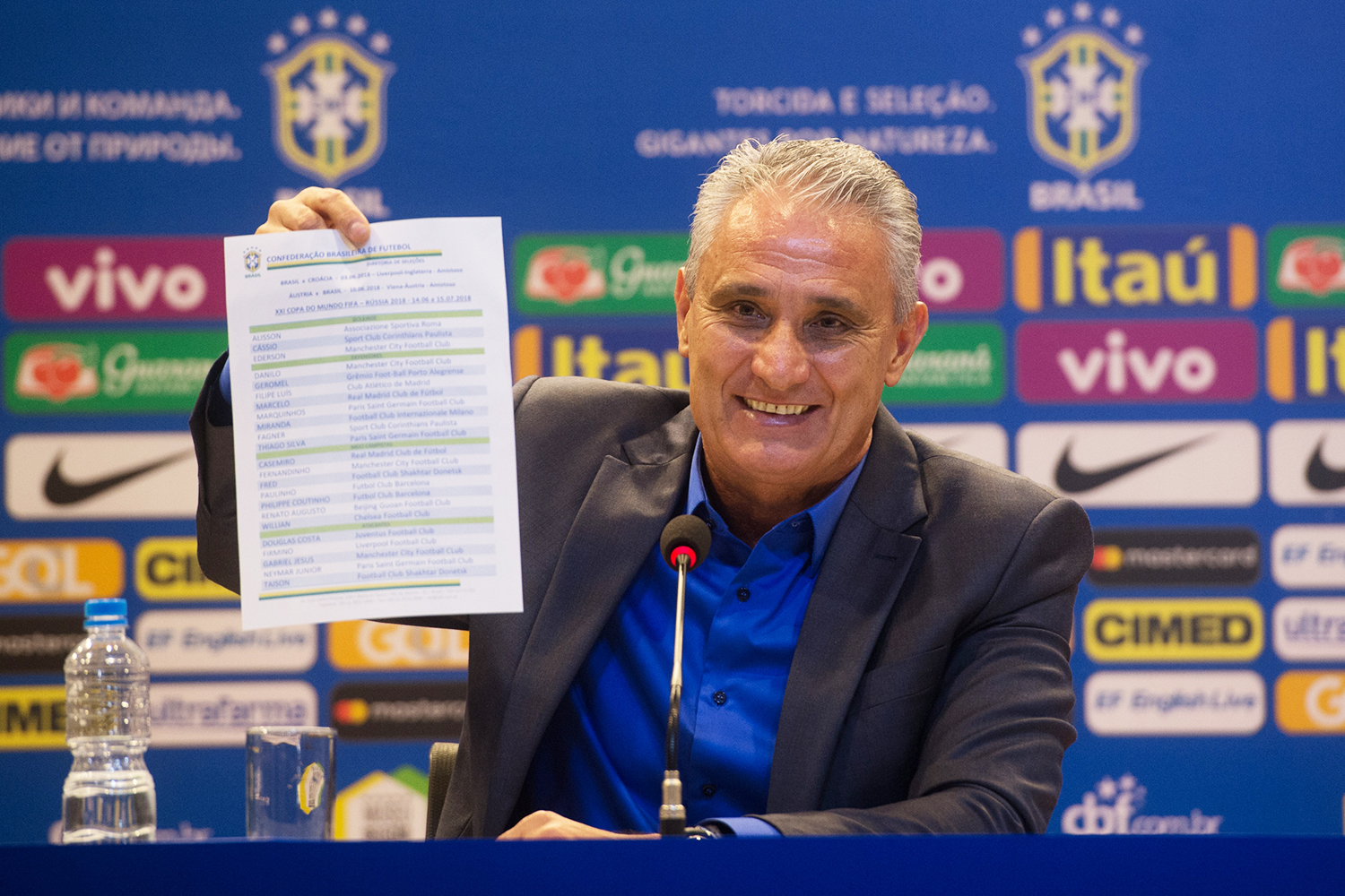 Tite anuncia convocados para início das Eliminatórias da Copa de 2022; confira a lista