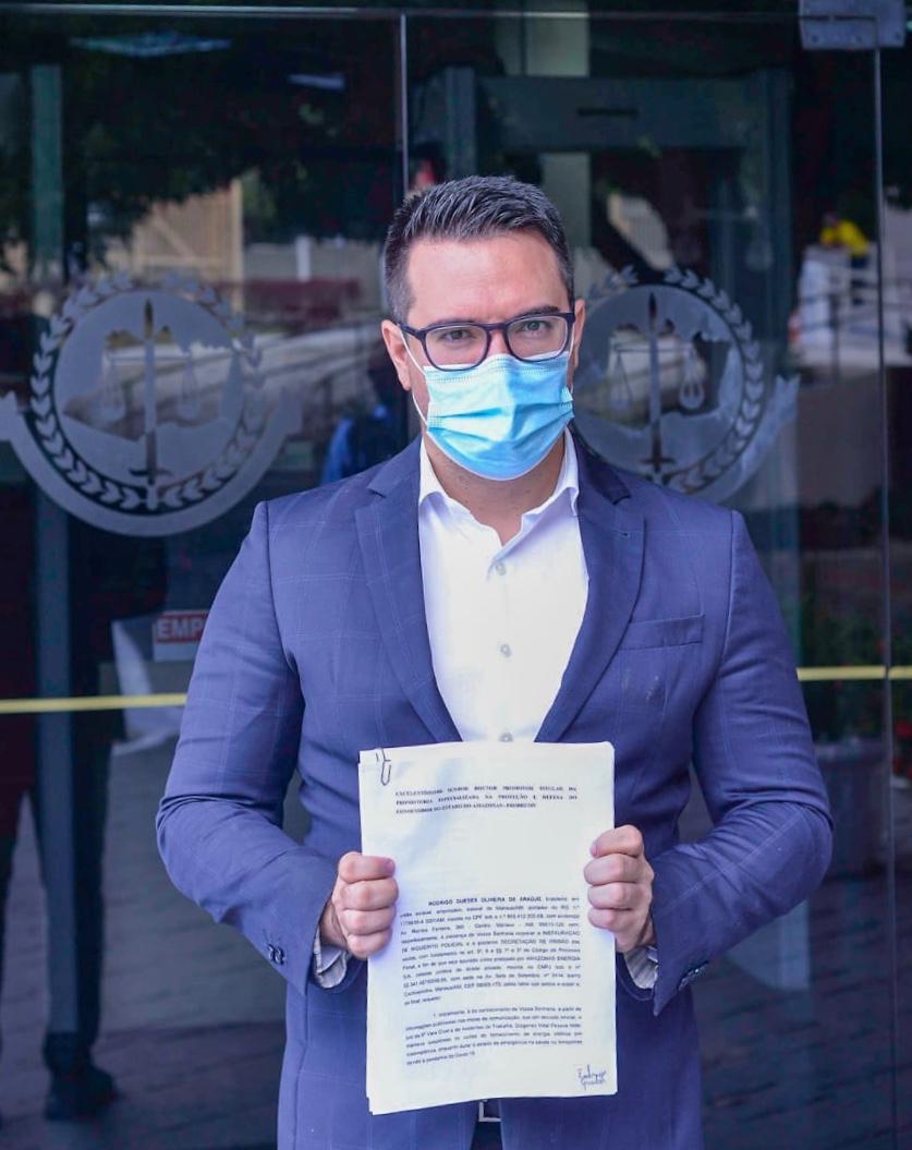 Rodrigo Guedes pede a prisão dos proprietários da Amazonas Energia por descumprimento de decisão judicial