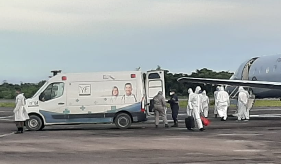12 pacientes são transferidos de Manaus para São Luís nesta sexta-feira