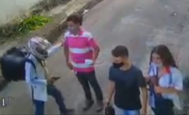 Alerta: entregadores de delivery são flagrados assaltando pedestres em Manaus 