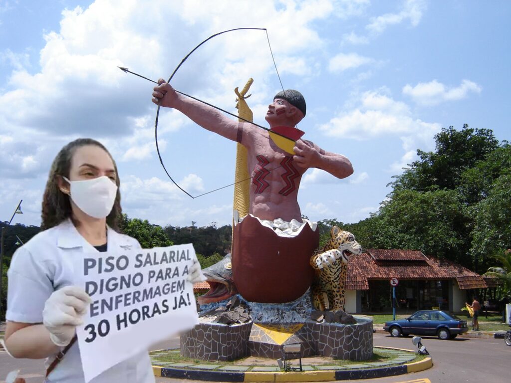 Sem vergonha na cara, Prefeitura de Presidente Figueiredo oferece mixaria à profissionais da Saúde