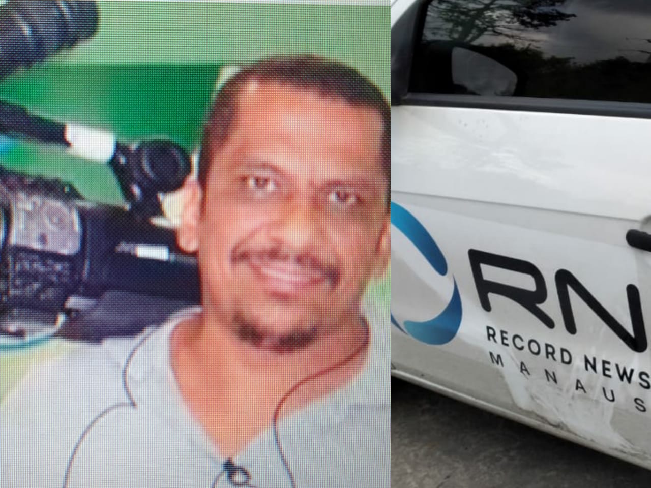 Urgente: equipe de reportagem é assaltada e cinegrafista é baleado em Manaus; veja o vídeo