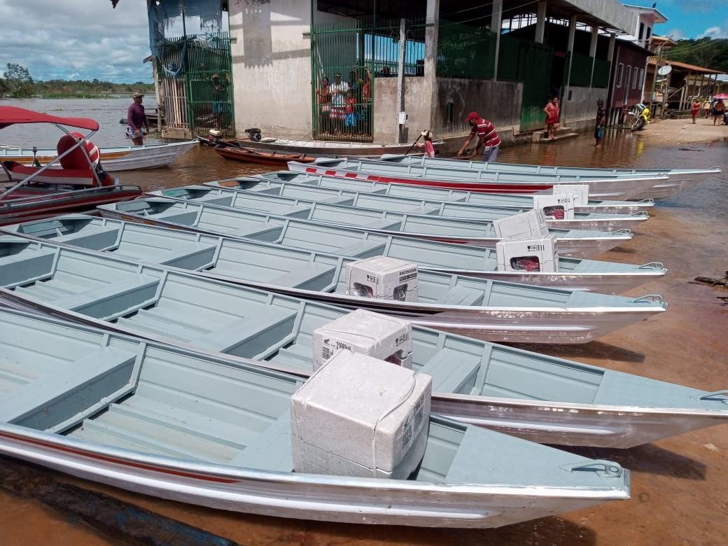 Governo do Amazonas fortalece cadeia produtiva do pescado em Anamã