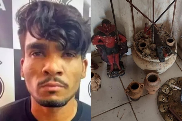 Veja os instrumentos que o ‘Serial Killer’ usava para fazer ritual satânico com suas vítimas 