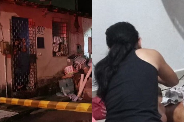 Imagem forte: homem é crivado de bala e agoniza até a morte na frente da própria mãe, em Manaus
