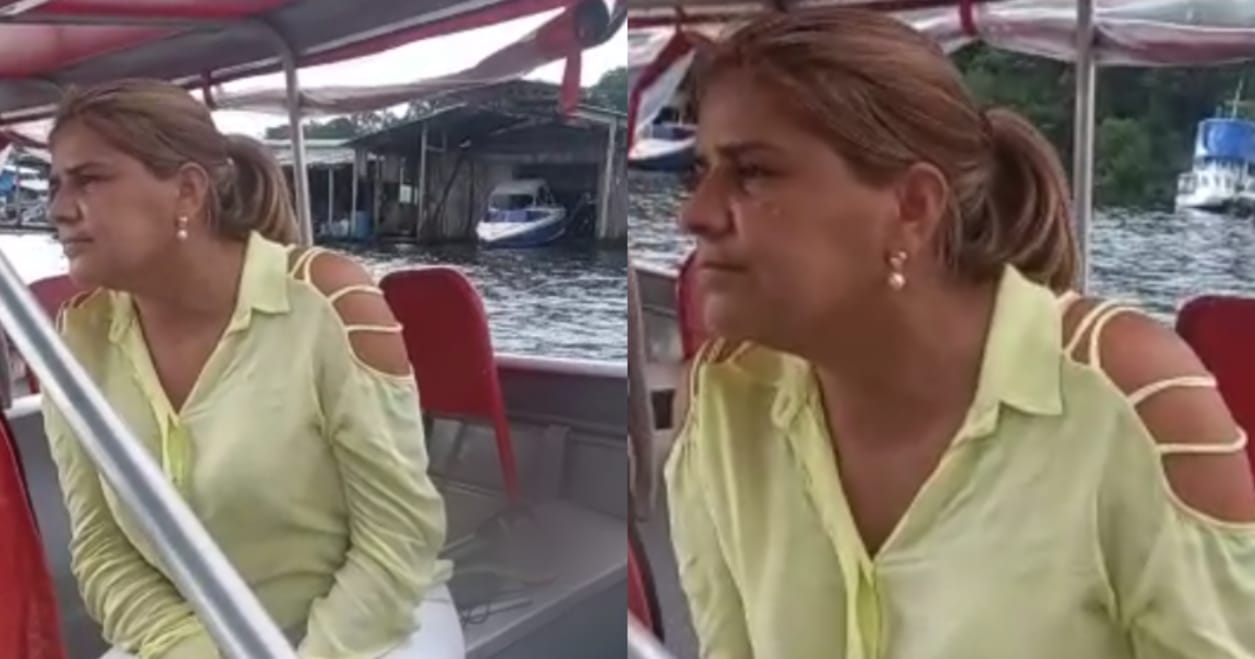 Repórter dá informação errada e leva bronca de ribeirinhos, em Manaus; veja vídeo