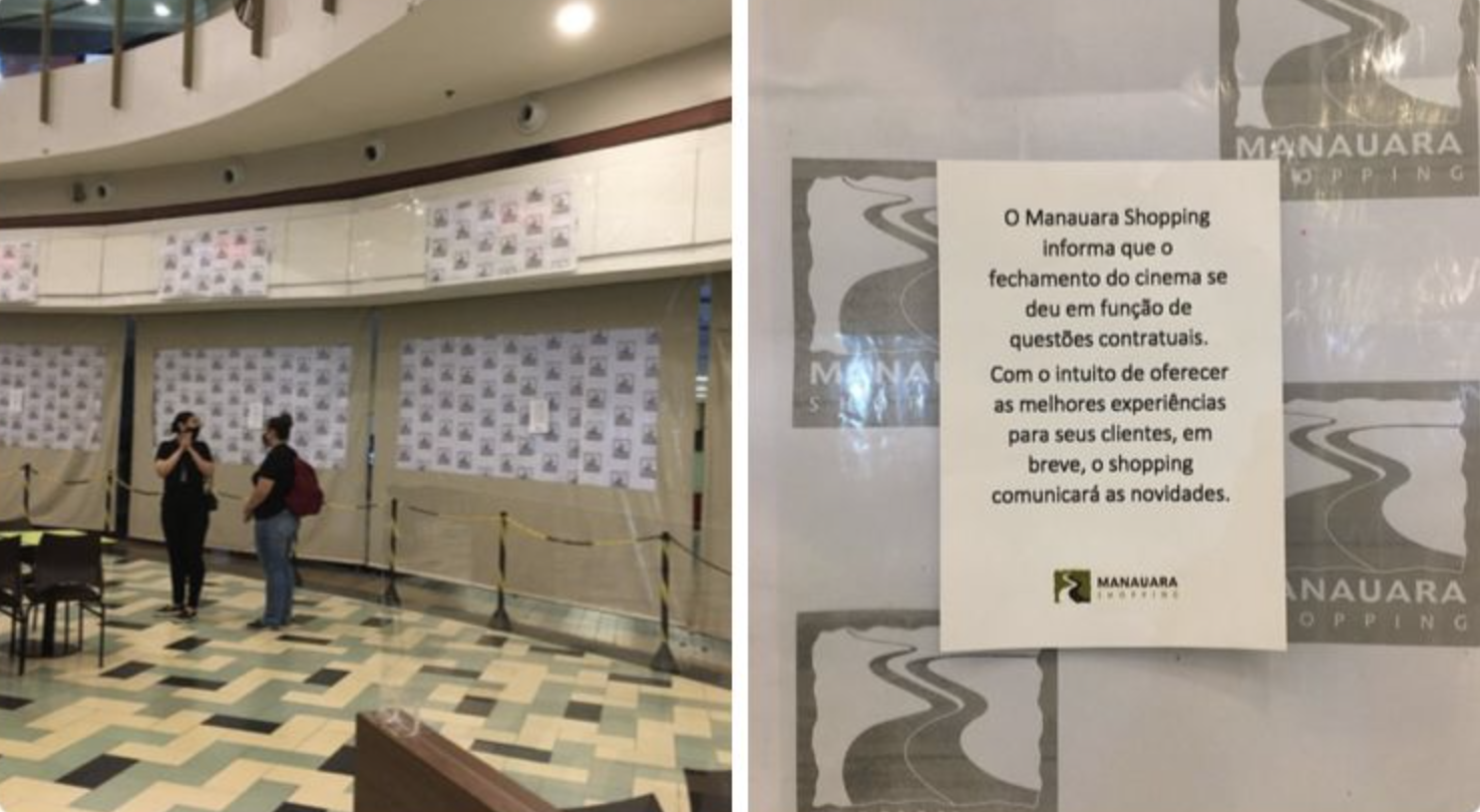Manauara Shopping anuncia encerramento das atividades do cinema PlayArte