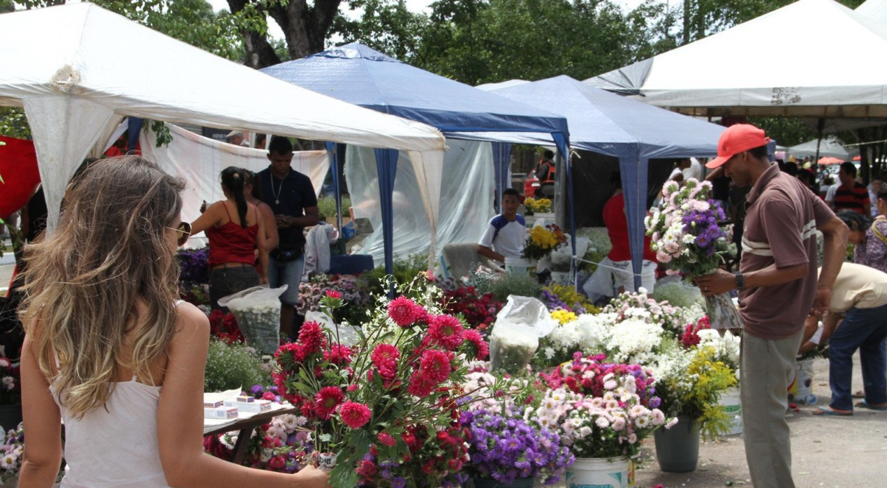 Dia dos finados: data impulsiona venda de flores e velas nos cemitérios de Manaus