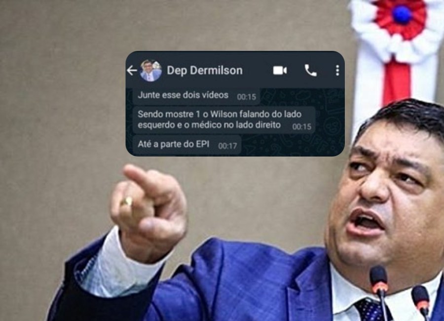 Prints de ex-servidora revelam Dermilson Chagas orientando construção de ataques ao Governador e deputados