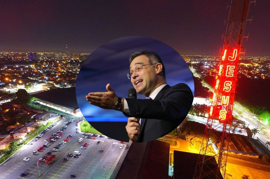 Em Manaus, Ministro do STF André Mendonça participa de culto em agradecimento a Deus nesta segunda (13)