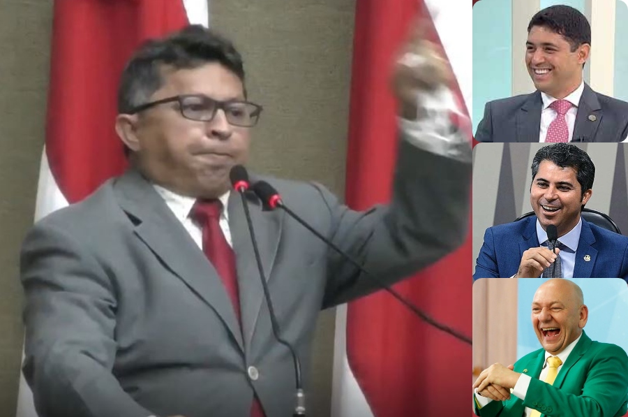 Sinésio Campos 'fica pistola' após saber que Marcos Rogério, Hang e ministro da CGU receberão títulos da Aleam