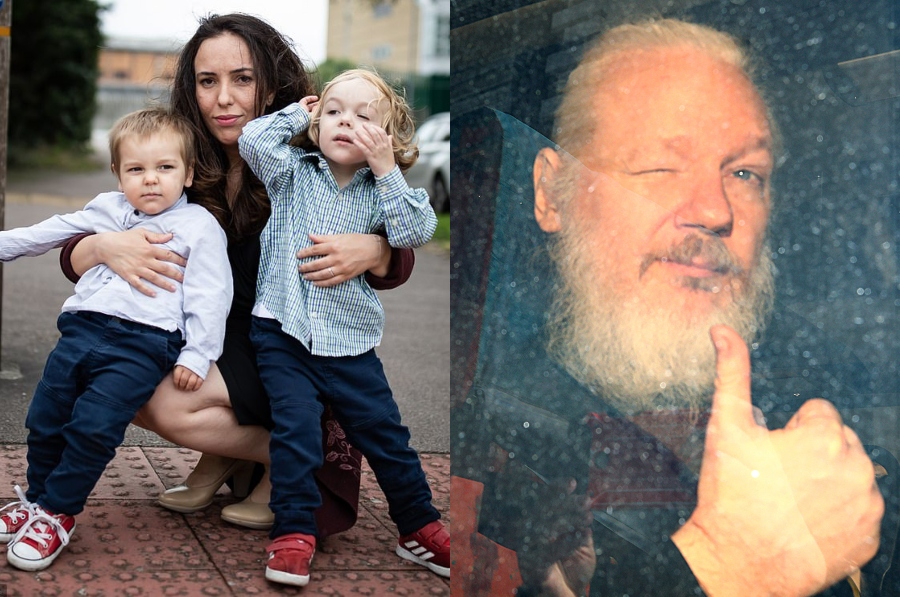 Noiva de Assange, fundador do Wikileaks, protesta: "como pode ser justo extraditar Julian aos EUA, país que conspirou matá-lo ?"