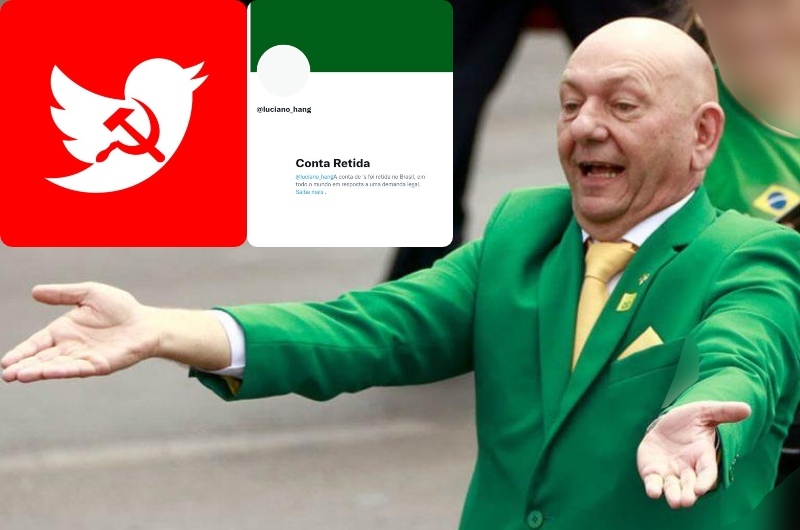 Twitter suspende conta de Luciano Hang
