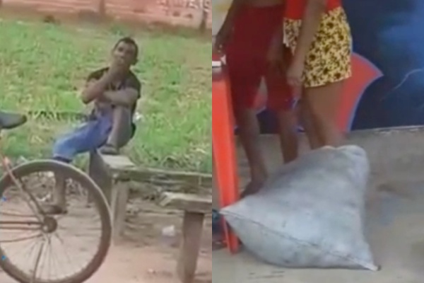A pior inquilina: homem flagra chifre e joga todas as roupas da linda esposa no bar; veja vídeos