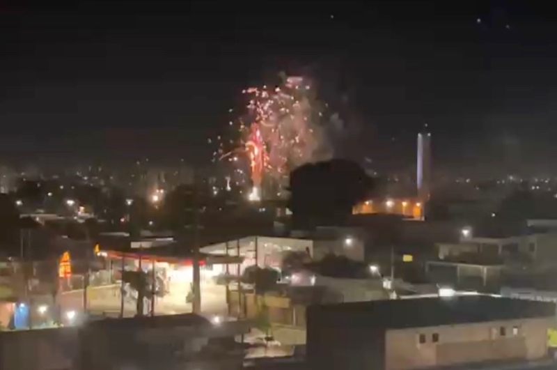 CV estoura 7 minutos de fogos em Manaus por "aniversário" de 2 anos no Amazonas