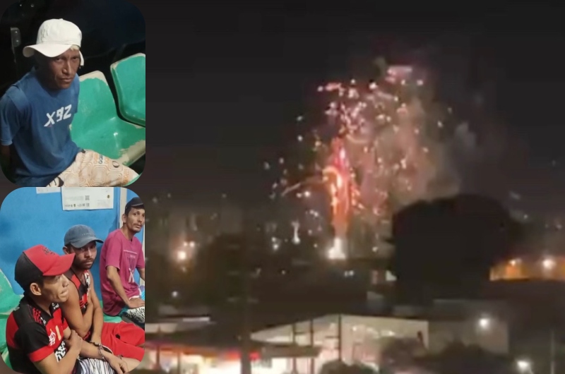 Urgente: fogueteiros acabam de ser presos em Manaus e PM’s disparam: “CV é minha pi*@”