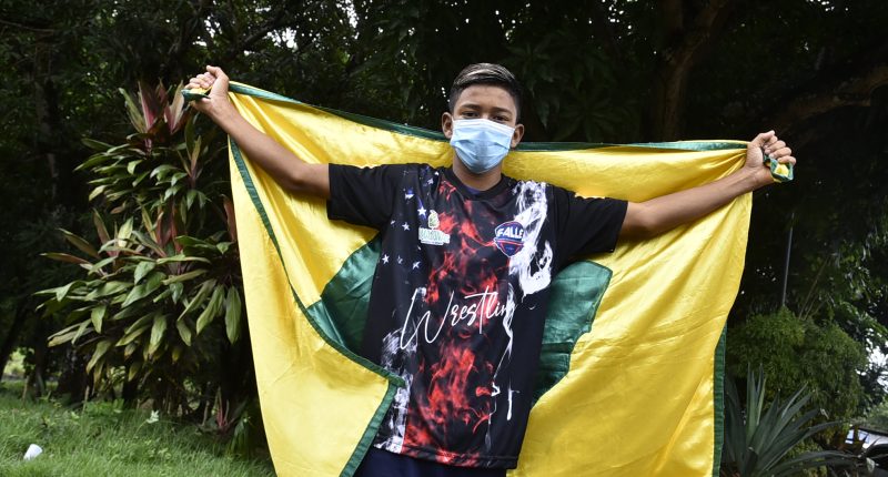Destaque no ranking nacional, lutador amazonense é convocado para Seleção Brasileira de Wrestling