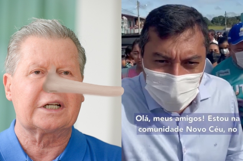 Para desespero de Arthur, Wilson Lima segue trabalhando; estava em Autazes