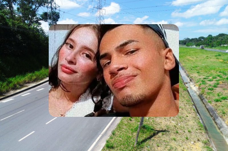 Taxista tenta desviar de buraco na AM-10 e mata casal atropelado