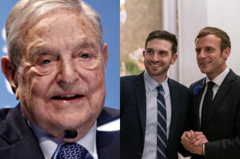 Filho de George Soros celebra vitória de Macron na França em meio acusações de interferência eleitoral do pai