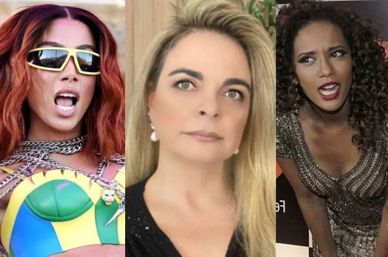 Jornalista Liliane Ventura compra briga com Anitta e Thaís Araújo e diz que ambas envergonham o Brasil; veja vídeo