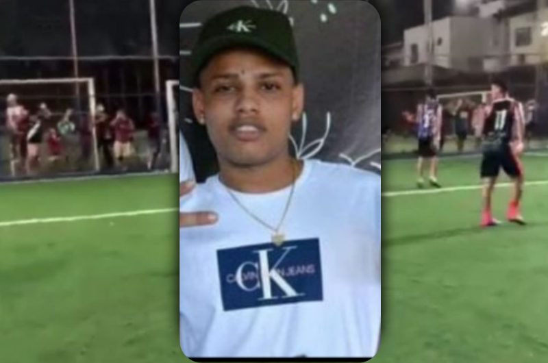 'Dentinho' é executado após 10 disparos enquanto assistia partida de futebol no bairro Flores