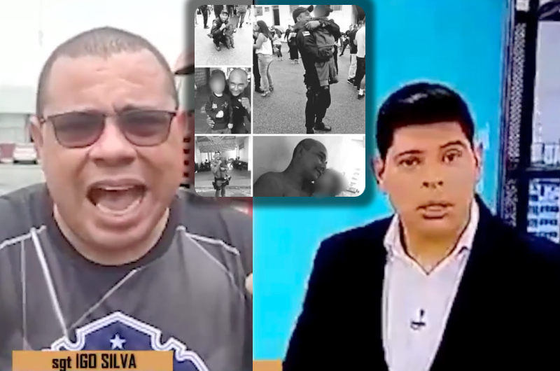 PM's repudiam postura de Mário César filho, que afirmou que policial morto era envolvido com a criminalidade; veja vídeo